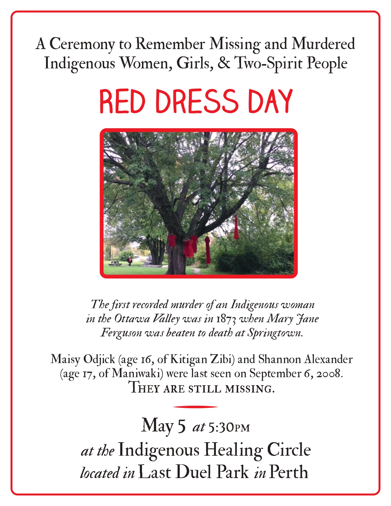 Red Dress Day 2025 poster