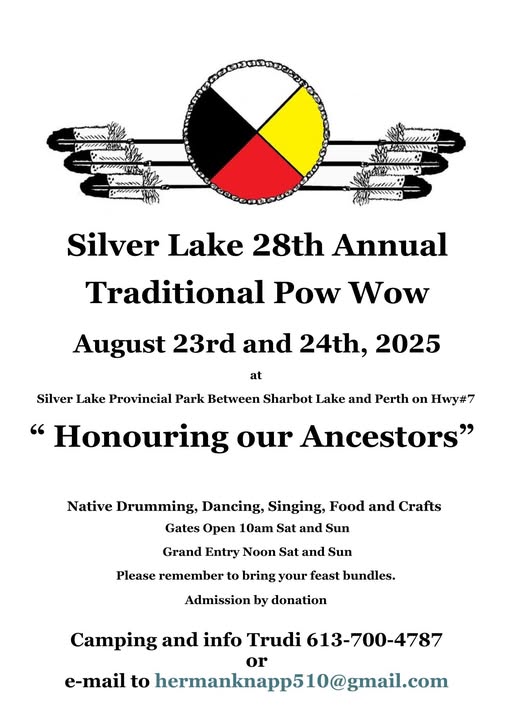 Silver Lake Traditional Pow wow 2025 Poster